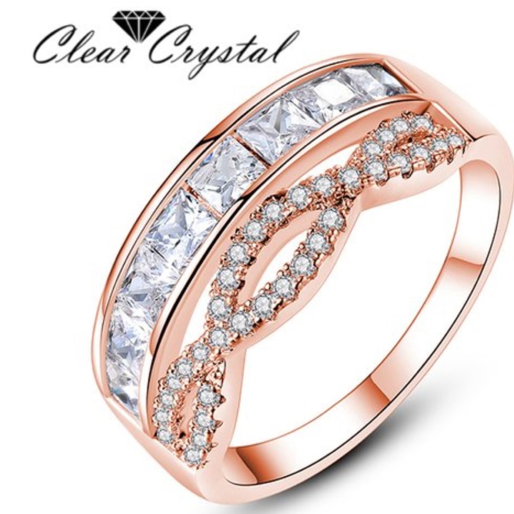 Beautiful Rose Gold Filled Ring